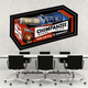 Illustration for article titled Martha Stewart Disapproves: Giant Automotive-Themed Wacky Packages Wall Graphics